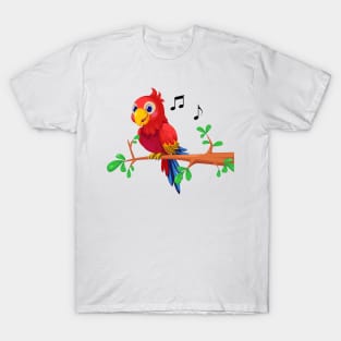 Macaw the parrot singer T-Shirt